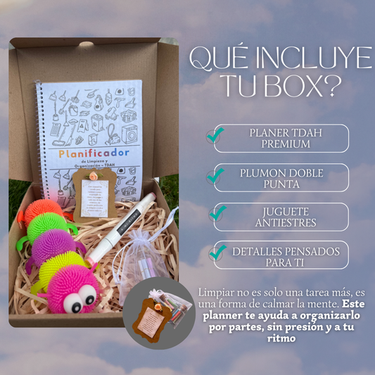 Box de limpieza para TDAH 🧠